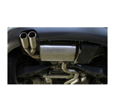 Escape FOX Audi A3 8P quattro Sportback escape final Ø70mm - 2x90 17