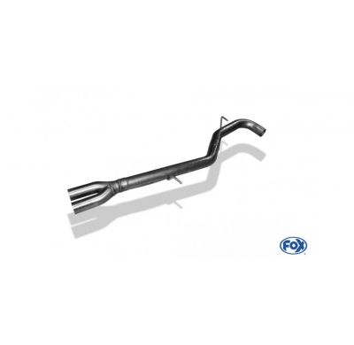 Silenciador delantero FOX Audi RS3 tipo 8P quattro Sportback tubo de recambio Ø70mm
