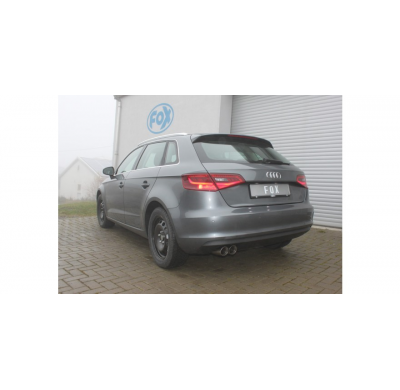 Escape FOX Audi A3 - 8V Sportback escape final - 2x80 25