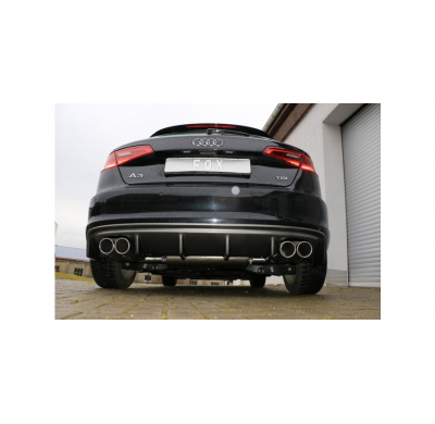 Escape FOX Audi A3 - 8V Sportback escape final salida duplex - 2x90 16 duplex