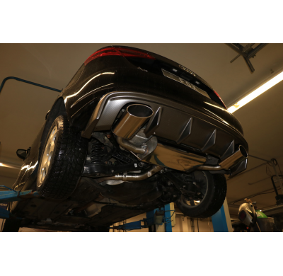 Escape FOX Audi A3 - 8V Sportback escape final salida duplex - 160x90 38 duplex