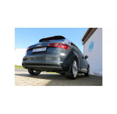Escape FOX Audi A3 - 8V 3-puertas - S-Line escape final - 2x80 16