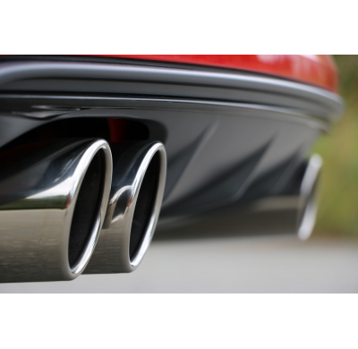 Audi A3 - 8V Sedan "con S-Line o S3 parachoques" Escape trasero FOX - 2x80 tipo 16 derecha / izquierda