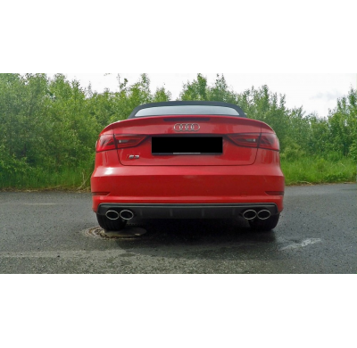 Escape FOX Audi S3 - 8V + Cabrio Escape final Duplex - 2x106x71 44 dch/izq