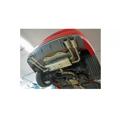 Escape FOX Audi S3 - 8V + Cabrio Escape final Duplex - 2x106x71 44 dch/izq