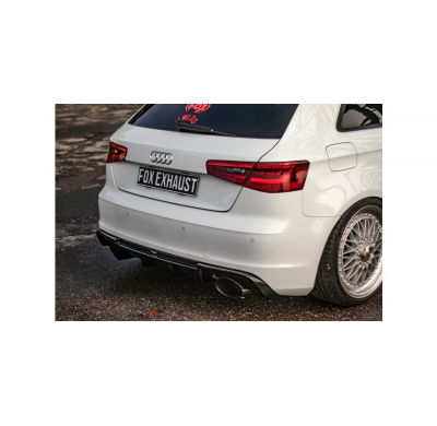 Audi A3 - 8V Sportback quattro Escape deportivo trasero  salida derecha/izquierda - 160x130 tipo 38 derecha/izquierda