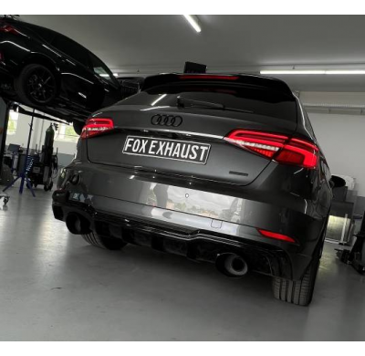 Salida del silenciador final del Audi A3 - 8V Sportback quattro Facelift Fox exhaust
