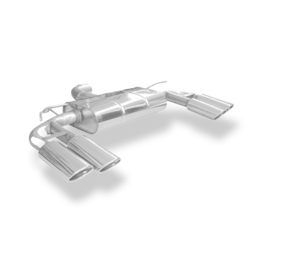 Salida del silenciador final derecha/izquierda para Audi A3 - 8V Sportback quattro Fox exhaust