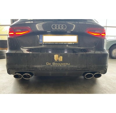 Silenciador final derecho/izquierdo para Audi A3 8V Sportback E-tron - 2x11 Fox exhaust
