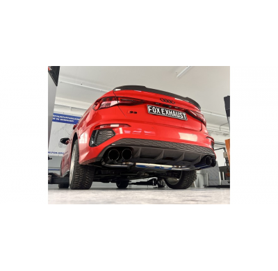 Audi S3 GY - Medio sistema de limusina de OPF- 2x100 tipo 25 derecho/izquierdo negro