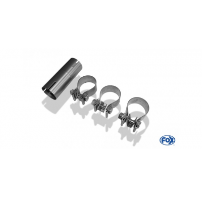 Escape FOX Audi S4 B5 quattro tubo conexion to the catalizador 70 on 2x55mm