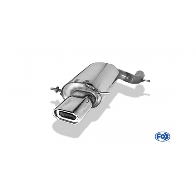 Escape FOX Audi A4/ S4 B5 quattro escape final Ø70mm - 135x80 53