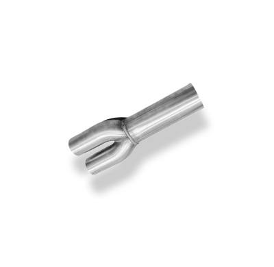 Tubo de conexión Audi RS4 B5 de 90 mm/2x76 mm con adaptador de 2x60 mm. Fox exhaust