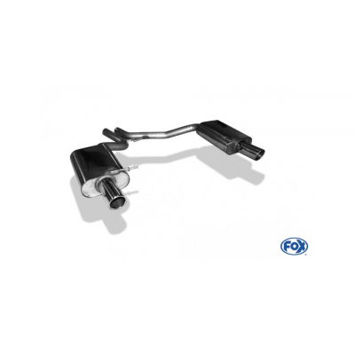 Escape FOX Audi A4 Typ B6 escape final duplex - 1x90 Typ 16 duplex