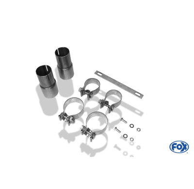 Escape FOX Audi A4 B6 quattro escape final duplex - 1x90 17 duplex