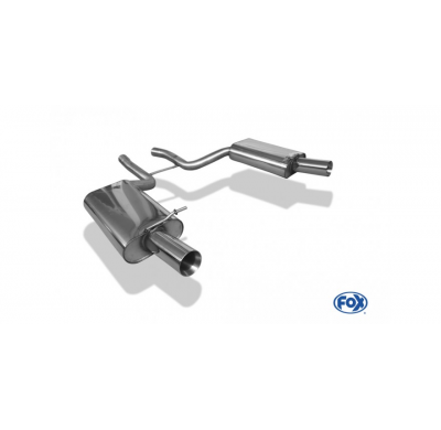 FOX Escape trasero derecho / izquierdo - 1x90 tipo 24 Audi A4 quattro B7 - 3.2l