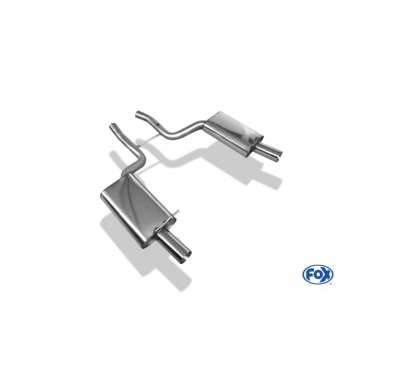 FOX Escape trasero derecho / izquierdo - 1x90 tipo 24 Audi A4 quattro B7 - 3.2l