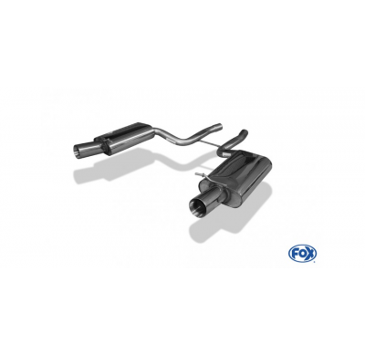 FOX Escape trasero derecho / izquierdo - 1x100 tipo 24 Audi A4 quattro B7 - 3.2l