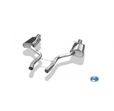 FOX Escape trasero derecho / izquierdo - 1x100 tipo 24 Audi A4 quattro B7 - 3.2l