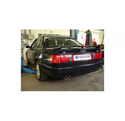 Escape FOX Audi 100/A6 C4 quattro escape final - 2x70 16