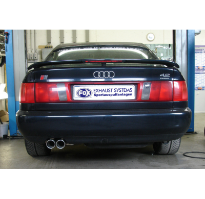 Escape FOX Audi 100/A6 C4 quattro escape final - 2x70 16