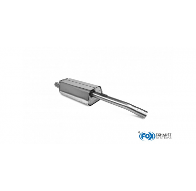 Escape trasero FOX de tracción delantera Audi 100 / A6 tipo C4 - 2x70 tipo 14