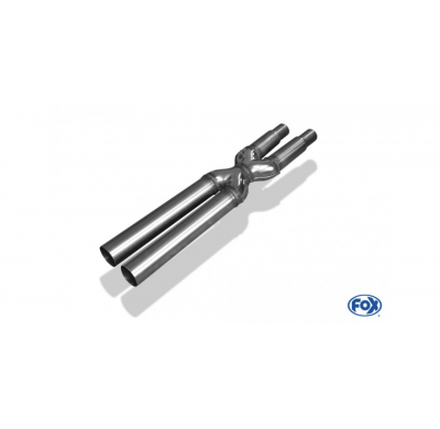 Escape FOX Audi A6/ S6 4B quattro tubo conexion for models with a double catalizadors