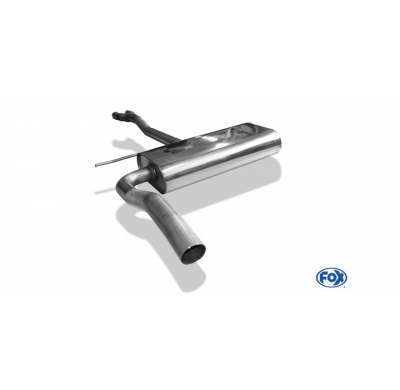 Escape FOX Audi A6 4B escape delantero para modelos con dos catalizadores