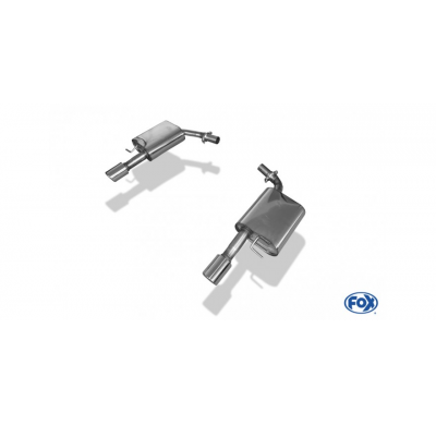 Escape FOX Audi A6 4F escape final duplex - 1x90 17 duplex