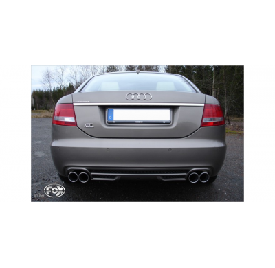 Escape FOX Audi A6 4F quattro escape final duplex &#216;63,5mm - 2x76 17 duplex