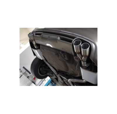 Escape FOX Audi A6 4F quattro escape final duplex &#216;63,5mm - 2x76 17 duplex