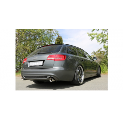 Escape trasero FOX Audi A6 tipo 4F quattro derecho / izquierdo Ø63.5mm - 1x100 tipo 17 derecho / izquierdo