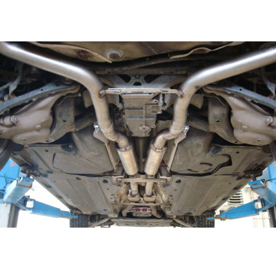 Escape FOX Audi A6 4F quattro 4,2l escape delantero duplex Ø63,5mm