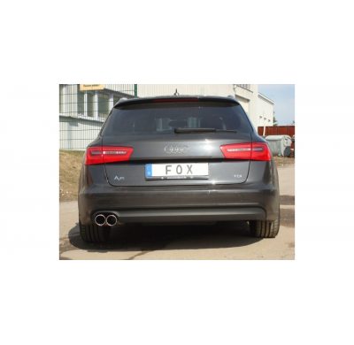 Escape FOX Audi A6 4G - 2,0l TDI escape final - 2x90 16