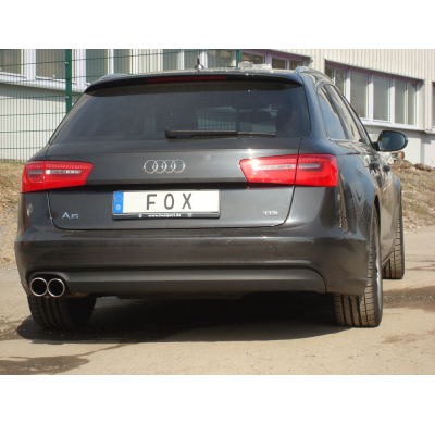 Escape FOX Audi A6 4G - 2,0l TDI escape final - 2x90 16
