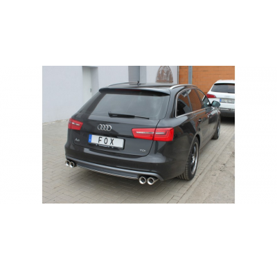 Audi A6 4G - 2.0l TFSI + 2.8l FSI Escape trasero FOX derecho / izquierdo - 2x90 tipo 13 derecho / izquierdo