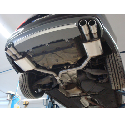 Escape FOX Audi A6 4G - 2,0l TDI escape final duplex - 2x90 16 duplex