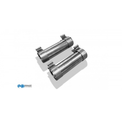 Audi A8/S8 Type D2 2x adaptadores de batalla larga: se coloca entre los convertidores catalíticos y la tubería de intercambio de