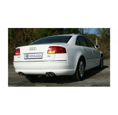 Escape FOX Audi A8 4E escape final duplex &#216;70mm - 2x80 17 duplex