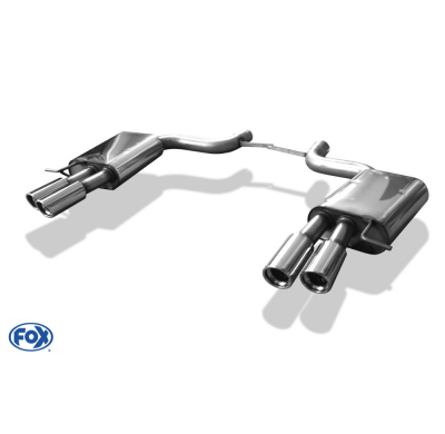 Escape FOX Audi A8 4E escape final duplex &#216;70mm - 2x80 17 duplex