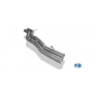 Escape FOX Audi S8 4H Supresor de escape delantero