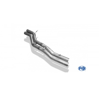 Escape FOX Audi S8 4H Supresor de escape delantero