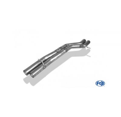 Escape FOX Audi S8 4H Supresor de escape delantero