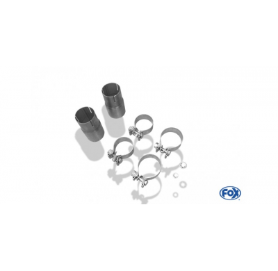 Escape FOX Audi S8 4H Supresor de escape delantero