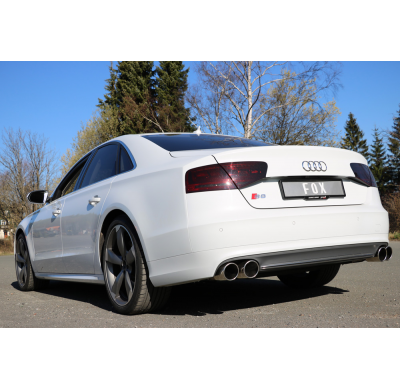 Escape FOX Audi S8 4H Escape Final Duplex - 2x100 16 dch/izq