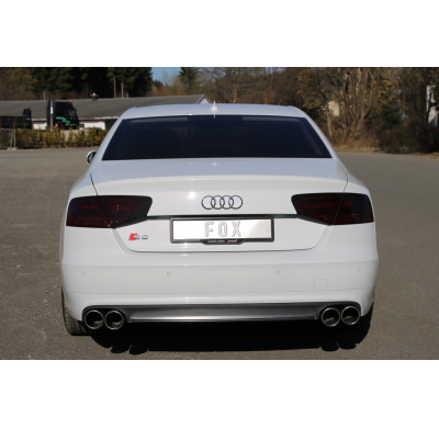 Escape FOX Audi S8 4H Escape Final Duplex - 2x100 16 dch/izq