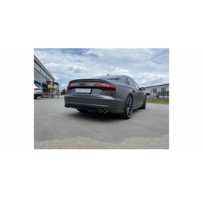 Audi S8 tipo 4H válvulas de escape Escape trasero FOX derecho / izquierdo - 2x106x71 tipo 38 derecho / izquierdo