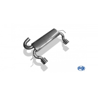 Silenciador Audi TT Typ 8N quattro final salida derecha/izquierda - 1x100 tipo 16 derecha/izquierda