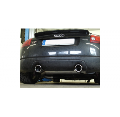 Escape FOX Audi TT 8N quattro escape final salida duplex - 1x100 17 duplex