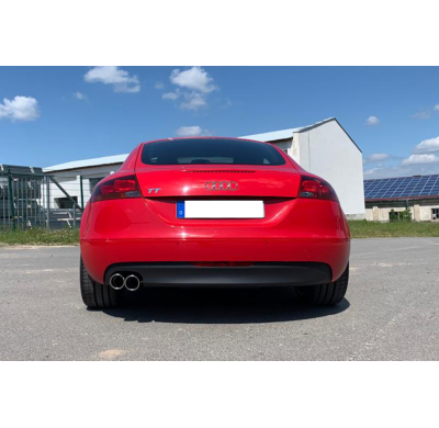 Escape trasero FOX Audi TT 8J 1,8l - 2x90 tipo 17